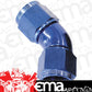 Aeroflow AF563-16 -16AN 45 Deg Swivel Coupler Blue Billet Full Flow 1 Piece