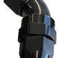 Aeroflow AF572-16DBLK 45 Deg -16AN Full Flow Teflon Hose End Black 1 Piece Fullflo