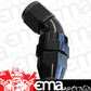 Aeroflow AF572-16DBLK 45 Deg -16AN Full Flow Teflon Hose End Black 1 Piece Fullflo