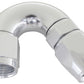 Aeroflow AF575-16DS 150 Deg -16AN Full Flow Teflon Hose End Silver 1 Piece Fullfl