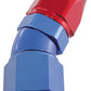 Aeroflow AF577-03D 30 Deg -3AN Full Flow Teflon Hose End Blue 1 Piece Fullflow