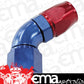Aeroflow AF578-03D 60 Deg -3AN Full Flow Teflon Hose End Blue 1 Piece Fullflow