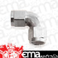 Aeroflow AF583-10S -10AN 90 Deg Swivel Coupler Silver Billet Full Flow 1 Piec