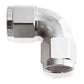 Aeroflow AF583-10S -10AN 90 Deg Swivel Coupler Silver Billet Full Flow 1 Piec