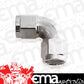 Aeroflow AF583-12S -12AN 90 Deg Swivel Coupler Silver Billet Full Flow 1 Piec