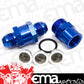 Aeroflow AF608-03 -3AN Inline Fuel & Oil Filter Blue 3 x Filter 30 80 150 Micr