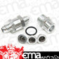 Aeroflow AF608-03S -3AN Inline Fuel & Oil Filter Silver 3x Filter 30 80 150 Mic