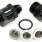 Aeroflow AF608-04BLK -4AN Inline Fuel & Oil Filter Black 3x Filter 30 80 150 Micr