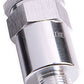 Aeroflow Performance Products AF609-06S Billet Fuel Filter -6AN Silver 30 Micron Bronze Filter