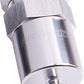 Aeroflow AF610-05S Billet Fuel Filter 5/16" Barb Silver 30 Micron Bronze Filter