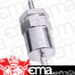 Aeroflow AF610-06S Billet Fuel Filter 3/8" Barb Silver 30 Micron Bronze Filter