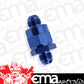 Aeroflow AF612-06 Check Valve Inline -6AN Blue / One Way Valve