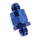 Aeroflow AF612-06 Check Valve Inline -6AN Blue / One Way Valve