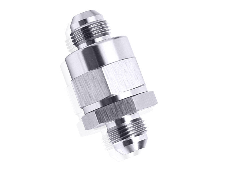 Aeroflow AF612-10S Check Valve Inline -10AN Black / One Way Valve