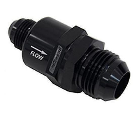 Aeroflow AF612-12-08BLK Check Valve Inline -12 to -8Anblack / One Way Valve Stepped