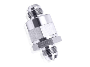 Aeroflow AF612-12S Check Valve Inline -12AN Silver / One Way Valve