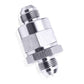 Aeroflow AF612-16S Check Valve Inline -16AN Silver / One Way Valve
