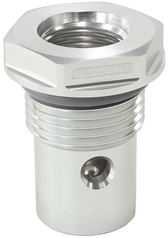 Aeroflow AF613-12S -12ORB to -8ORB Roll Over Valve Silver suits AFcells