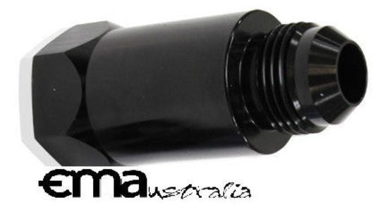 Aeroflow AF614-08BLK Roll Over Valve F/Male -8 ORB to Male -8An