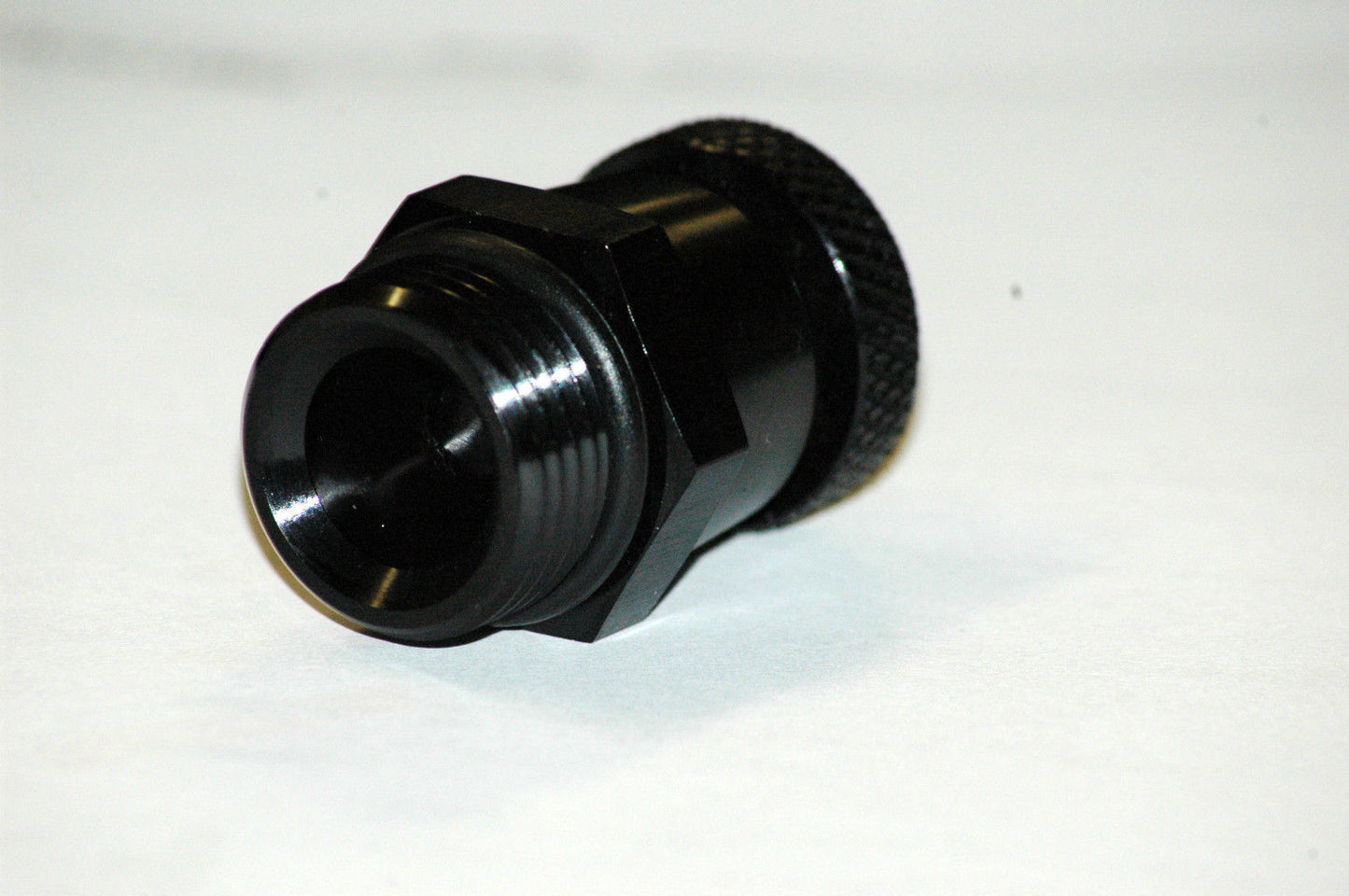 Aeroflow AF615-00BLK -10 ORB Inline Tap / Drain 1/8NPT F/Male Thread For Remote