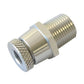 Aeroflow AF615-01S 3/8" NPT Inline Tap Drain 1/8 NPT F/Male Thread For Remote