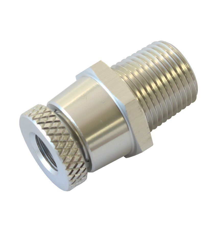 Aeroflow AF615-01S 3/8" NPT Inline Tap Drain 1/8 NPT F/Male Thread For Remote