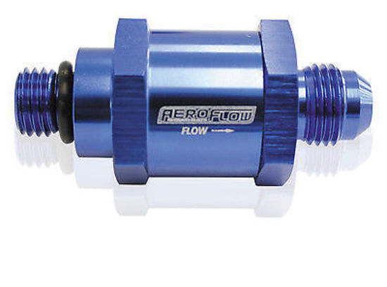 Aeroflow AF615-06 M12 x 1.5mm x -6AN Checkvalve Blue Male to Male Bosch Pump