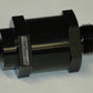 Aeroflow AF615-06BLK M12 x 1.5mm x -6AN Checkvalve Black Male to Male Bosch Pump
