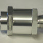 Aeroflow AF615-06S M12 x 1.5mm x -6AN Checkvalve Silver Male to Male Bosch Pump