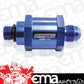 Aeroflow AF615-08 M12 x 1.5mm x -8AN Checkvalve Blue Male to Male Bosch Pump