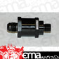 Aeroflow AF615-08BLK M12 x 1.5mm x -8AN Checkvalve Black Male to Male Bosch Pump