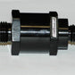 Aeroflow AF615-08BLK M12 x 1.5mm x -8AN Checkvalve Black Male to Male Bosch Pump