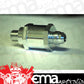 Aeroflow AF615-08S M12 x 1.5mm x -8AN Checkvalve Silver Male to Male Bosch Pump
