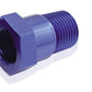 Aeroflow AF660-06 Temperature Probe Adapter Blue 3/8" Male 5/8" Female