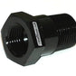 Aeroflow AF660-06BLK Temperature Probe Adapter Black 3/8" Male 5/8" Female