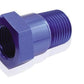 Aeroflow AF660-08 Temperature Probe Adapter Blue 1/2" Male 5/8" Female