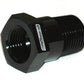 Aeroflow AF660-08BLK Temperature Probe Adapter Black 1/2" Male 5/8" Female