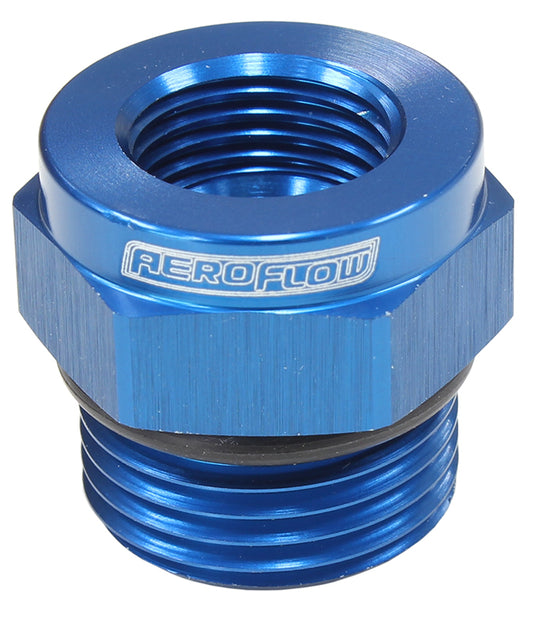 Aeroflow AF661-10 Temperature Probe Adapter -10ORB to 5/8"-18 Temp Probe