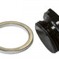 Aeroflow AF700-00BLK Holley Inlet Bowl Blank Plug Black 7/8" x 20 Plug / Blank