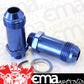 Aeroflow AF701-08 Barry Grant Demon Inlet Titting -8AN Blue 9/16" 45mm Long to -8An