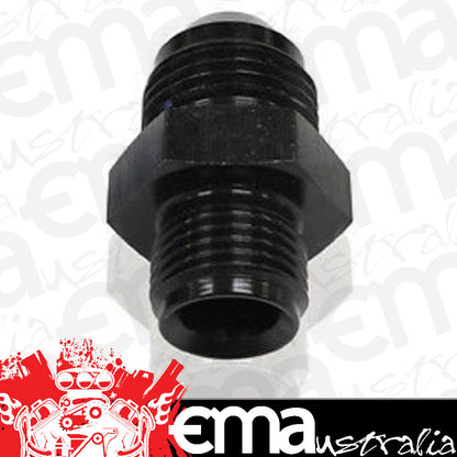 Aeroflow Performance Products AF702-06BLK Adaptor 7/16 x 24 Inverted Seat to -06 Black