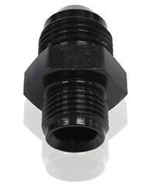 Aeroflow AF702-06BLK Adaptor 7/16 x 24 Inverted Seat to -06 Black