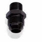 Aeroflow AF703-06BLK Adaptor 1/2 x 20 Inverted Seat to -06 Black