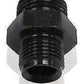 Aeroflow AF703-08BLK Adaptor 1/2 x 20 Inverted Seat to -08 Black