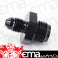 Aeroflow AF704-04BLK Adaptor 5/8"-18 Inverted Seat to -4An