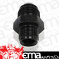 Aeroflow AF705-06BLK Adaptor 11/16 x 18 Inverted Seat to -6 Black
