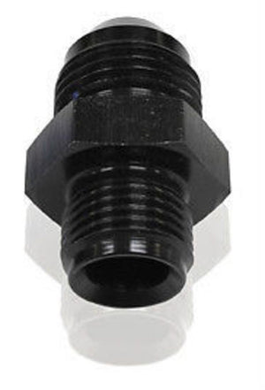 Aeroflow AF705-06BLK Adaptor 11/16 x 18 Inverted Seat to -6 Black