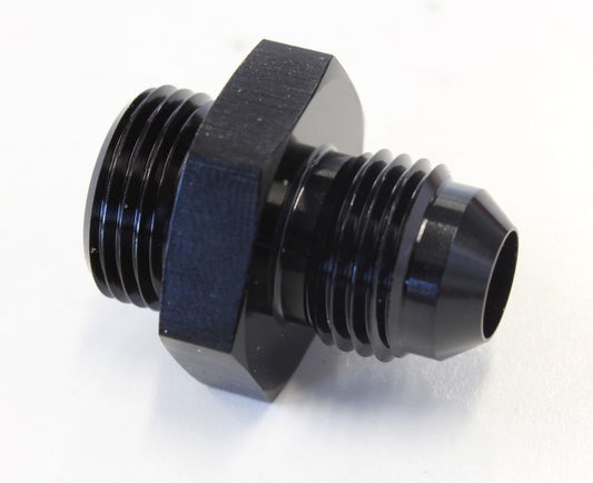 Aeroflow Performance Products AF706-06BLK Carter/Edelbrock Fitting -6 Black 5/8" x 20 to -6An