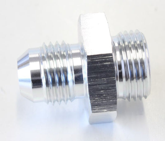 Aeroflow Performance Products AF706-06S Carter/Edelbrock Fitting -6 Silver 5/8" x 20 to -6An