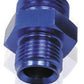 Aeroflow AF707-06 3/8"-24 Dual Seat Flare -6AN Blue Also Can Be Washer Seal